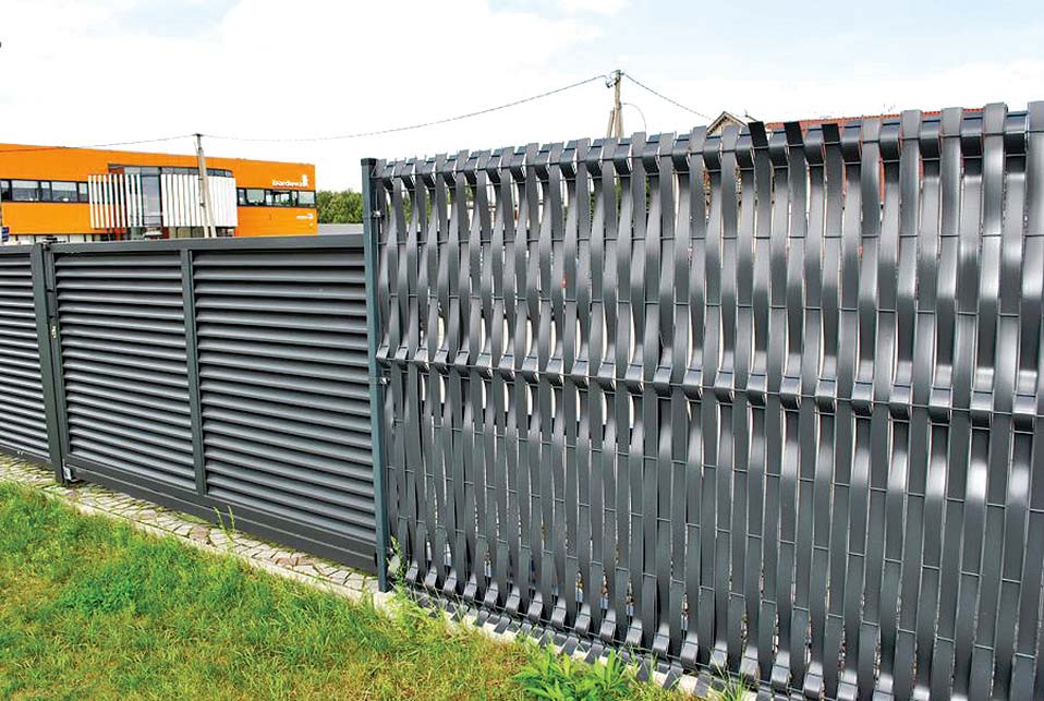Svislé použití stínící pásky Thermopil 4,75 cm